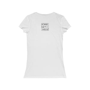 "No Risk No Magic" - By Circa - Women's Jersey Short Sleeve V-Neck Tee