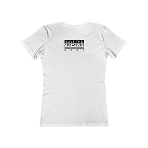 "Wild Hearts Can't Be Broken" By Wild Heart Events - Women's The Boyfriend Tee