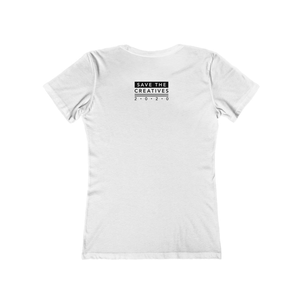 "Nature Is Not Cancelled" By Katie Pritchard - Women's The Boyfriend Tee