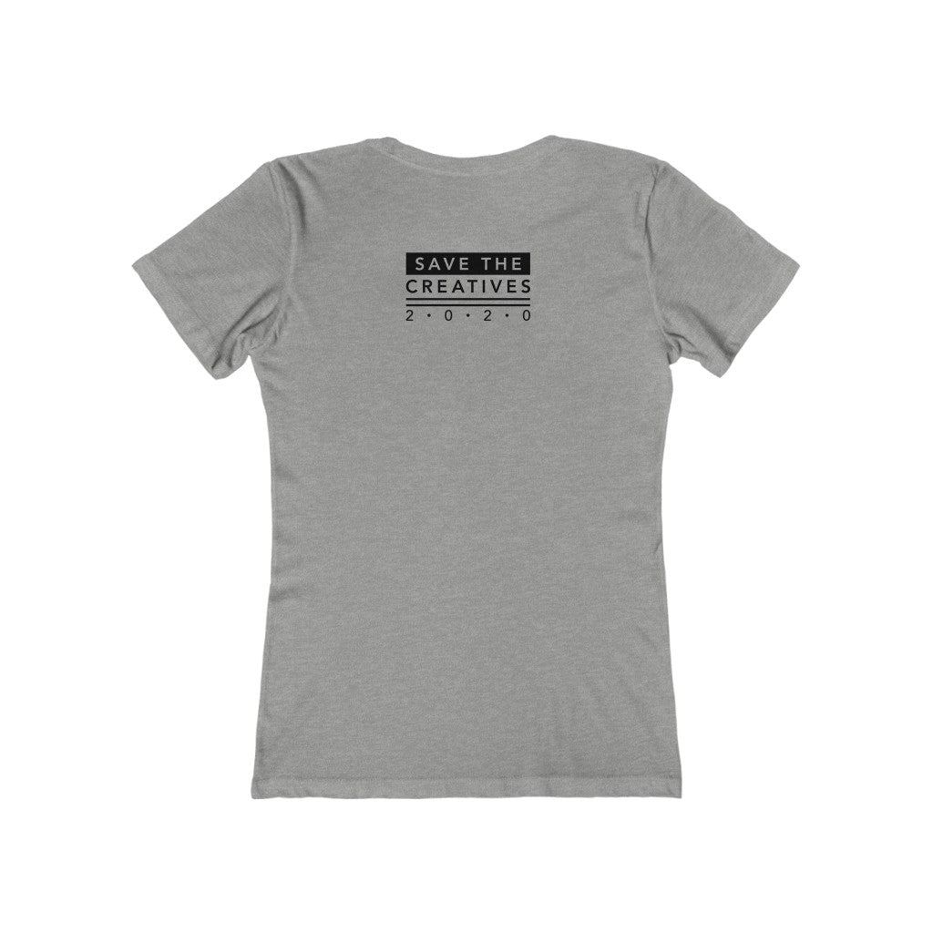 "Wild Hearts Can't Be Broken" By Wild Heart Events - Women's The Boyfriend Tee