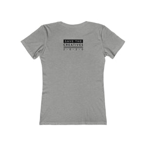 "Wild Hearts Can't Be Broken" By Wild Heart Events - Women's The Boyfriend Tee