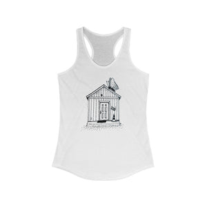 Shelter In Peace by Laurel P. - Women's Ideal Racerback Tank
