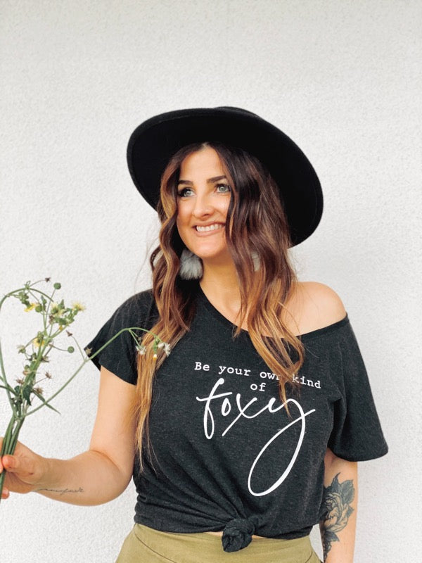"Be your own kind of Foxy" by Foxtail Florals + Midnight Confetti